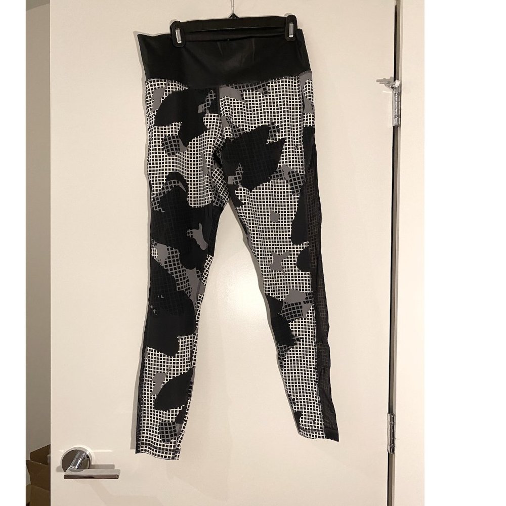 Adidas x Stella McCartney Black & White Tights L